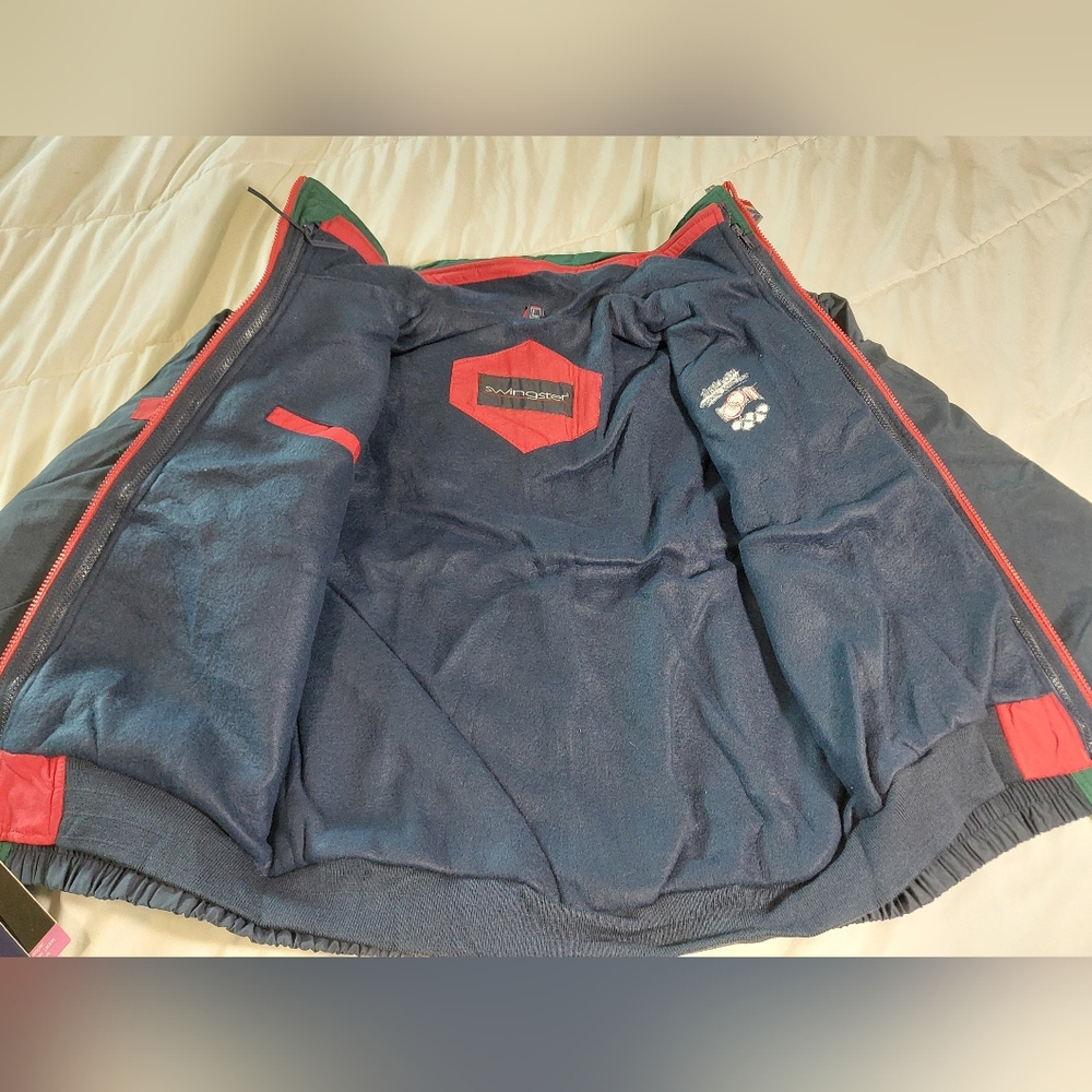 Swingster 1988 U.S. Olympic Team Jacket Set Large Navy Blue Vintage - Picture 7 of 14